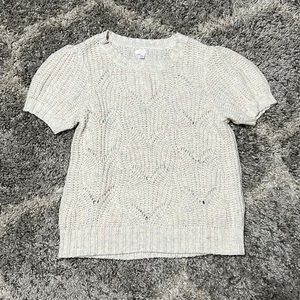 Lauren Conrad Ivory sweater Women’s Large